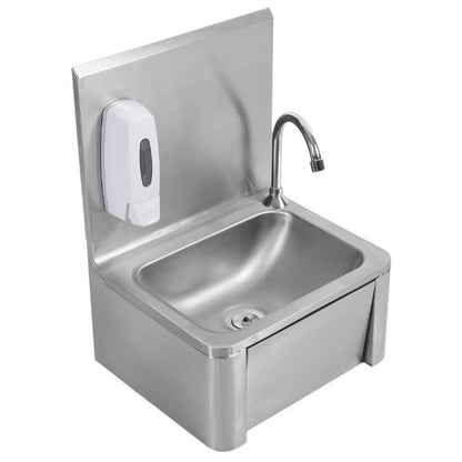 Lave Mains à Commande Fémorale en Inox - vue 5
