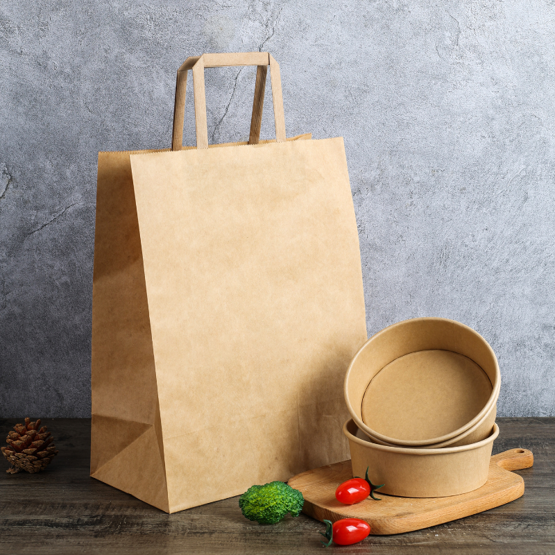 Sac Cabas Kraft 26 x 14 x 33 cm - Lot de 250 - vue 9