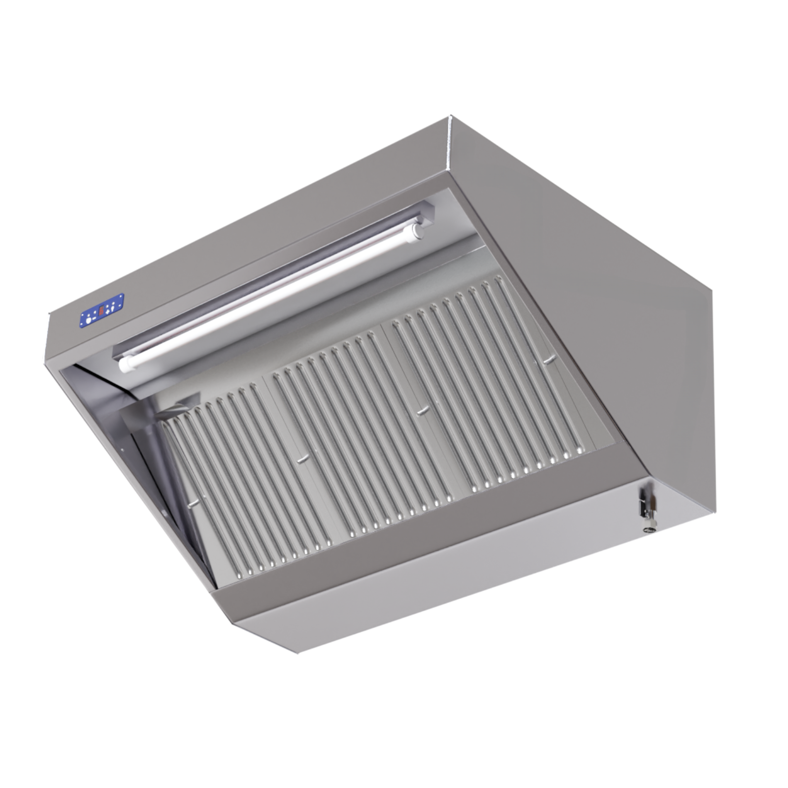 Hotte Snack Complète 900 - Longueur 1600 - Avec Moteur, Led et Variateur - vue 3