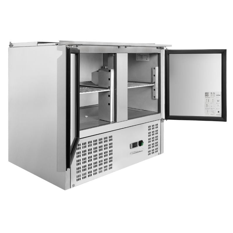 Saladette Compacte 2 Portes  - Avec Couvercle coulissant - vue 5