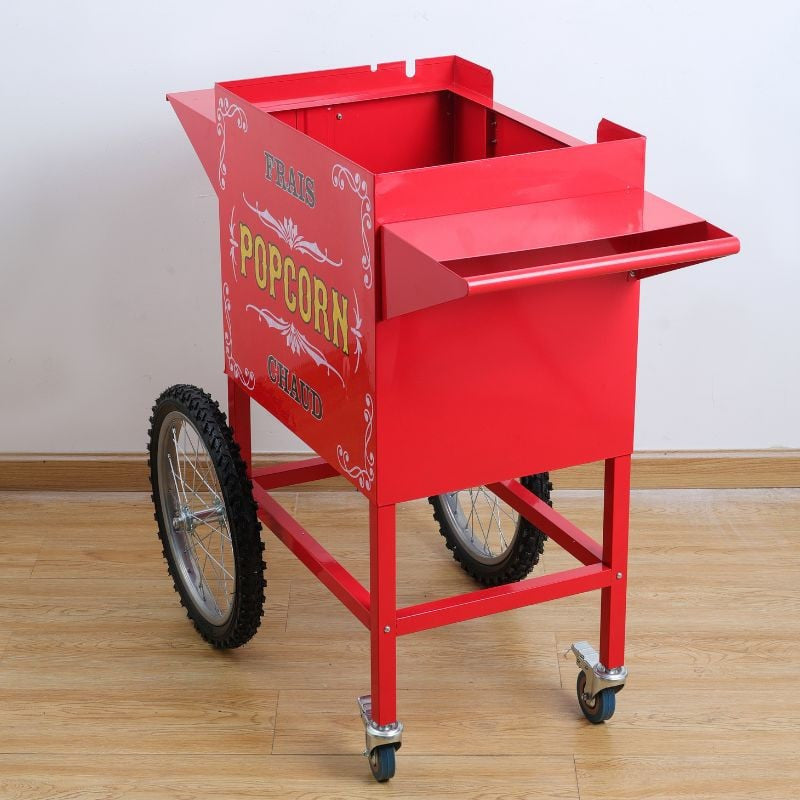 Chariot pour Machine à Pop Corn - Rouge - vue 5