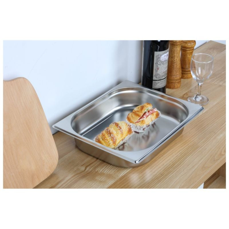 Bac Gastronorme GN 1/2 P 65 mm - 4 L - vue 2