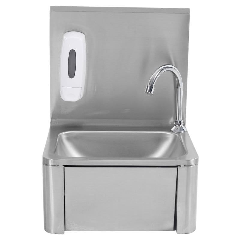 Lave Mains à Commande Fémorale en Inox - vue 6