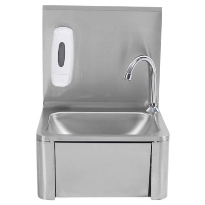 Lave Mains à Commande Fémorale en Inox - vue 6
