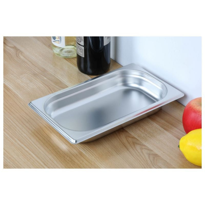 Bac Gastronorme GN 1/3 P 40 mm - 1,45 L - vue 4