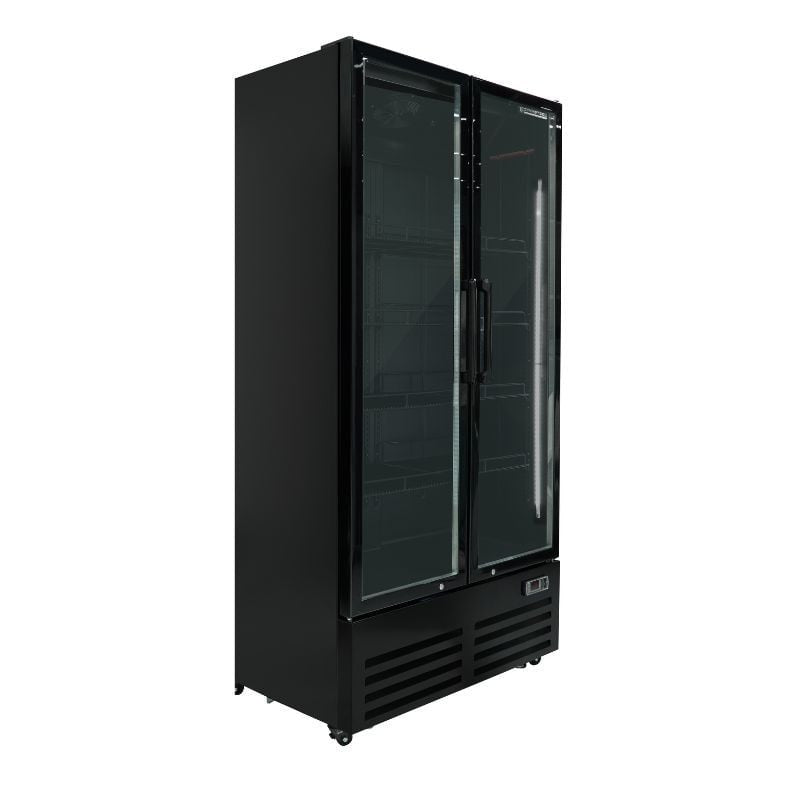 Vitrine à Boissons Réfrigérée - 2 Portes - 736 L - vue 3
