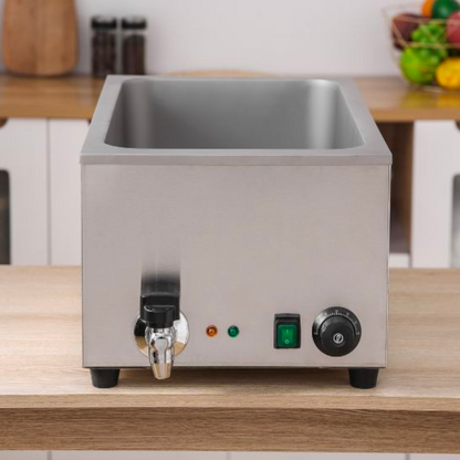 Bain-Marie Professionnel GN 1/1 avec Vidange - vue 9