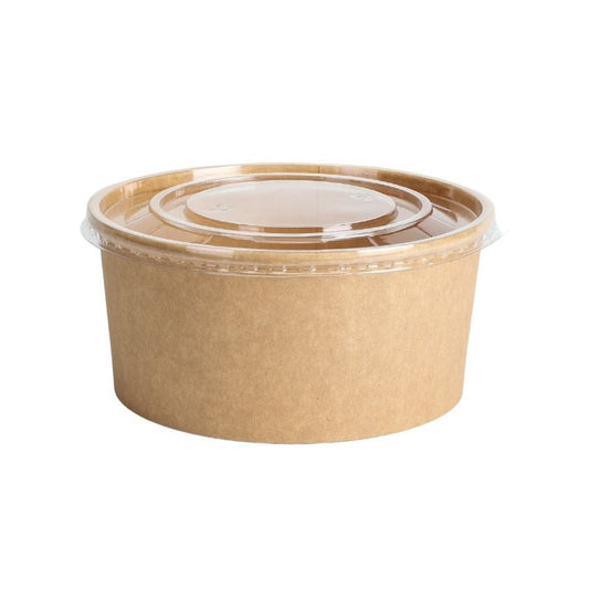 Bol à Salade Kraft - 1300 ml - Lot de 300