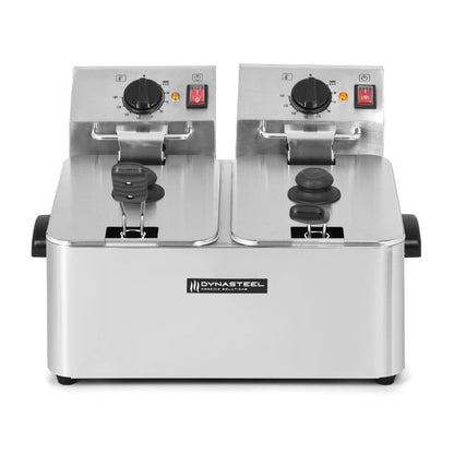 Friteuse Professionnelle 2 x 4 L - vue 11