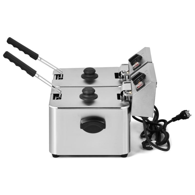 Friteuse Professionnelle 2 x 4 L - vue 9