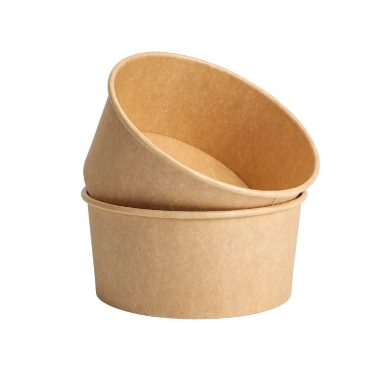 Bol à Salade Kraft - 1300 ml - Lot de 300 - vue 4