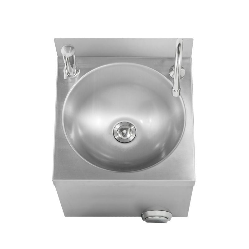 Lave Mains à Commande Fémorale Inox - vue 5