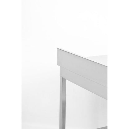 Table Inox avec Dosseret et Etagère - 800 x 600 mm - vue 6