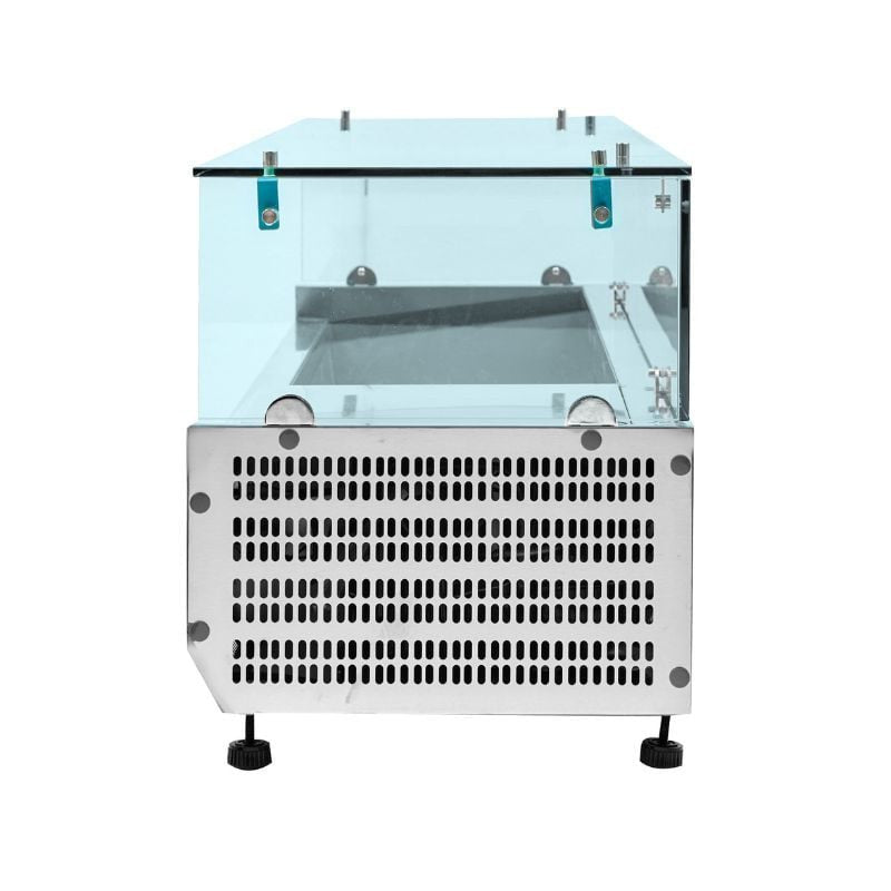 Saladette Réfrigérée à Poser Vitrée - 5 x GN 1/3 + 1 x GN 1/2 - vue 4