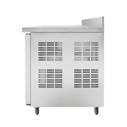 Table Réfrigérée 3 Portes GN1/1 - Profondeur 700 avec Dosseret - vue 5