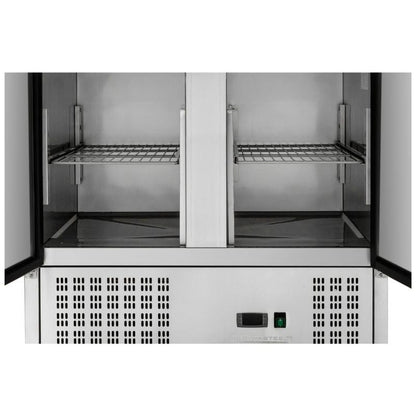 Saladette Compacte 2 Portes  - Avec Couvercle coulissant