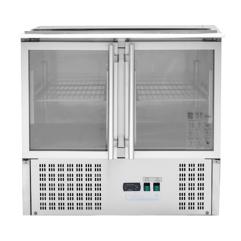 Saladette Compacte - 2 Portes Vitrées à Toit Ouvrant - vue 7