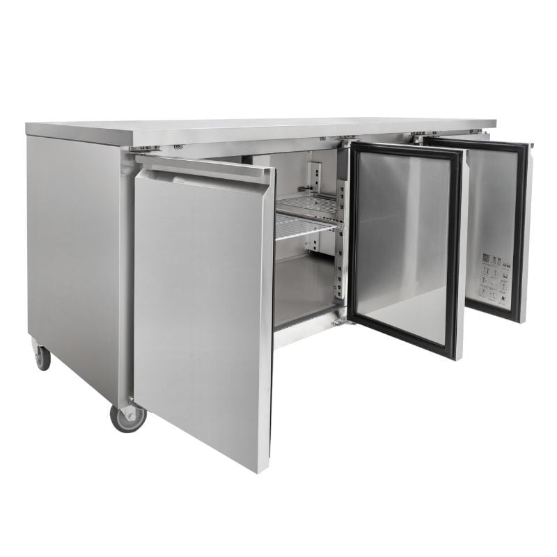 Table Réfrigérée 3 Portes GN1/1 - Profondeur 700 - vue 5
