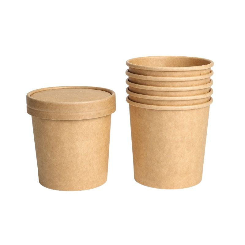 Pot à Soupe Kraft - 360 ml - Lot de 300 - vue 3