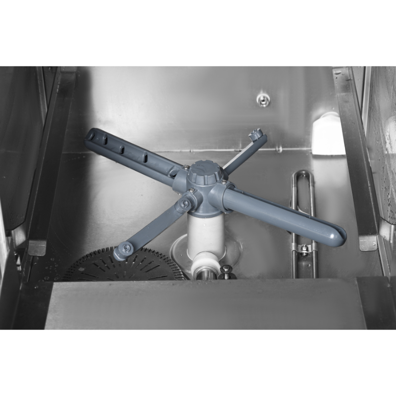 Lave-Verre Professionnel avec Doseur de Liquide de Rinçage et Détergent - 40 x 40 cm - vue 8