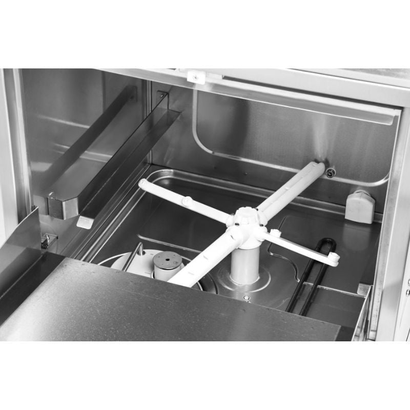Lave-Vaisselle Professionnel avec Doseur de Liquide de Rinçage et Détergent - 50 x 50 cm - vue 5