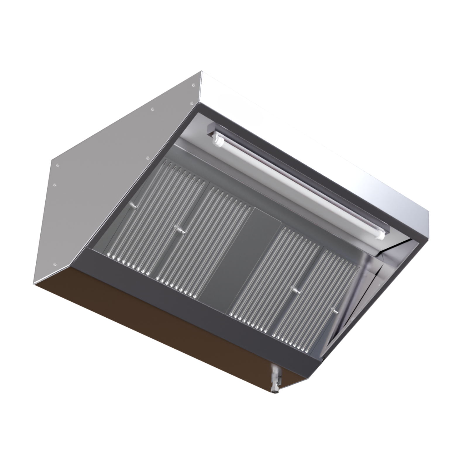 Hotte Snack Profondeur 900 avec Led et Sans Moteur -  Longueur 1200 - vue 6