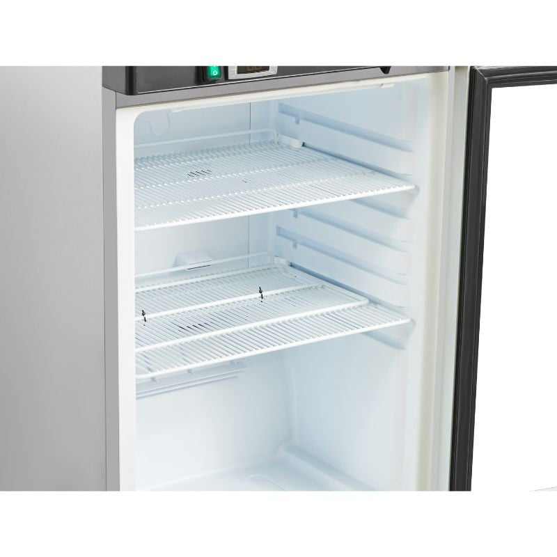Mini Armoire Réfrigérée 200 L - Positive Vitrée Inox - vue 2