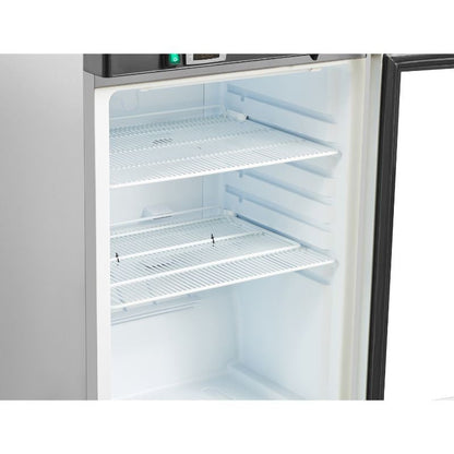 Mini Armoire Réfrigérée 200 L - Positive Vitrée Inox - vue 2