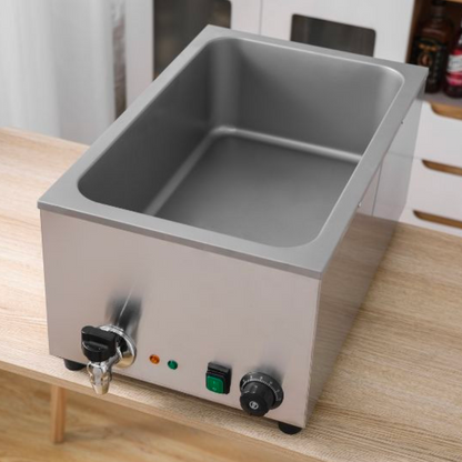 Bain-Marie Professionnel GN 1/1 avec Vidange - vue 6