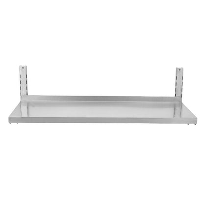 Etagère Murale en Inox sur Crémaillères - L 1000 x P 400 mm - vue 4