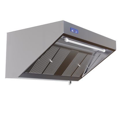 Hotte Snack Complète 900 -  Longueur 1200 - Avec Moteur, Led et Variateur - vue 5