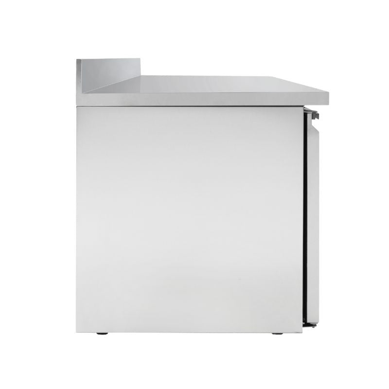 Table Réfrigérée 3 Portes GN1/1 - Profondeur 700 avec Dosseret - vue 3