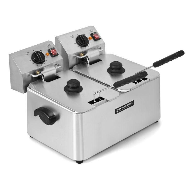 Friteuse Professionnelle 2 x 4 L - vue 5