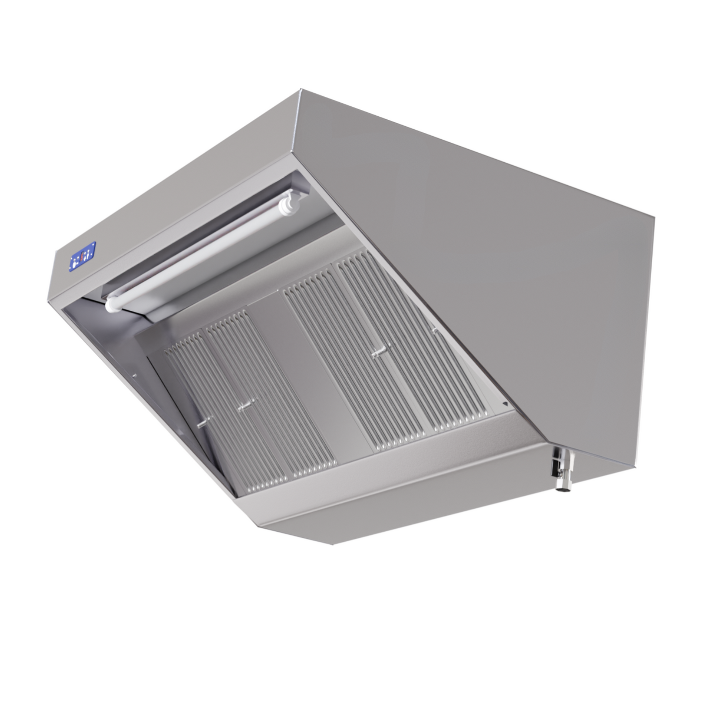 Hotte Snack Complète 900 -  Longueur 1200 - Avec Moteur, Led et Variateur