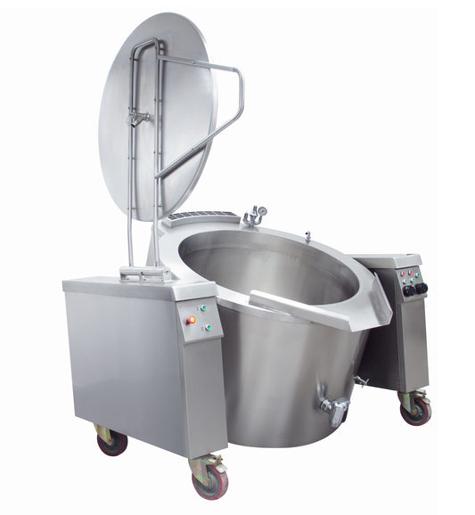 Marmite professionnelle basculante 220 L - chauffage indirect - électrique 400V