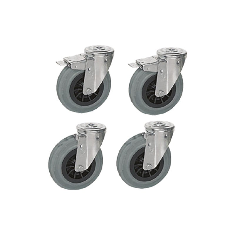 Kit 4 roulettes pour cellule de refroidissement - Nosem