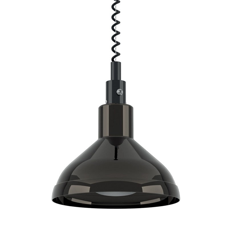 Lampe chauffante suspendue infrarouge Nickel noir laqué 230 V 3302RNN