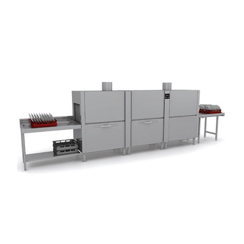 Lave-vaisselle à avancement automatique - Sortie à droite - Panier 500 x 500 mm - TOP31222D - TOPTECH - Colged