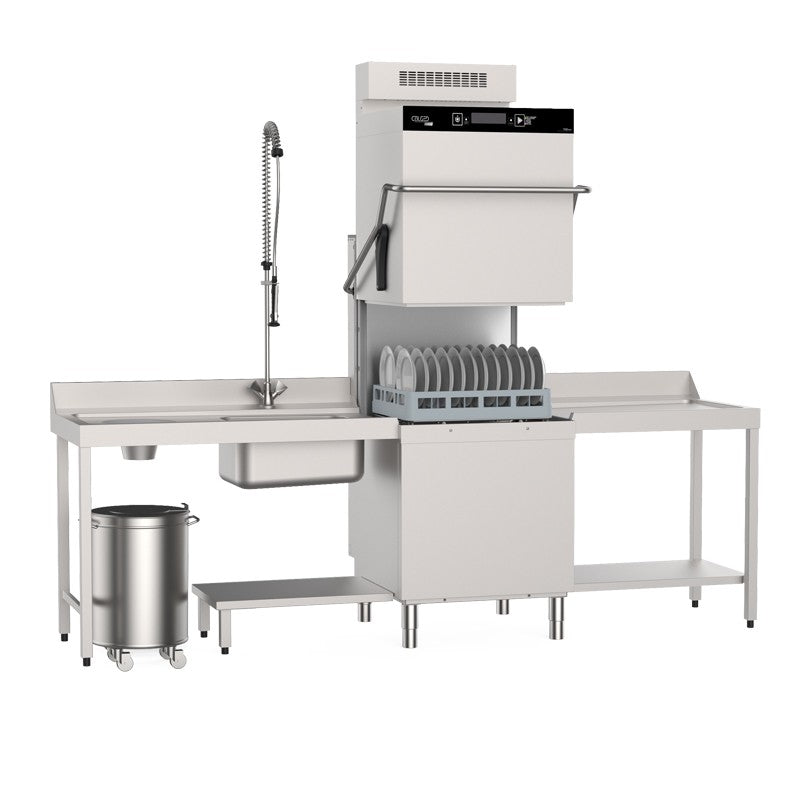 Lave-vaisselle à capot - TOPTECH - Panier 500 x 600 mm avec condenseur récupérateur - Colged