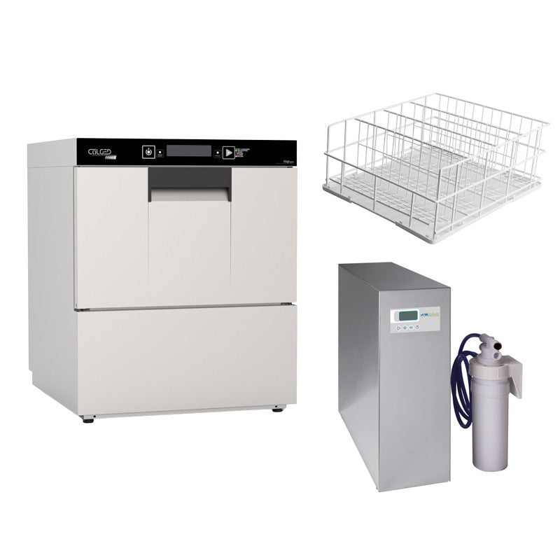 Le pack tout en 1 - Lave-verres + osmoseur + 3 paniers - Puissance totale absorbée 7.7 KW - Colged