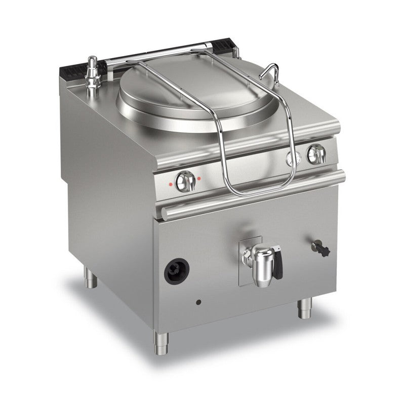 Marmite gaz avec autoclave - 150 L - Largeur 800 mm - Gamme QUEEN 900 - Baron
