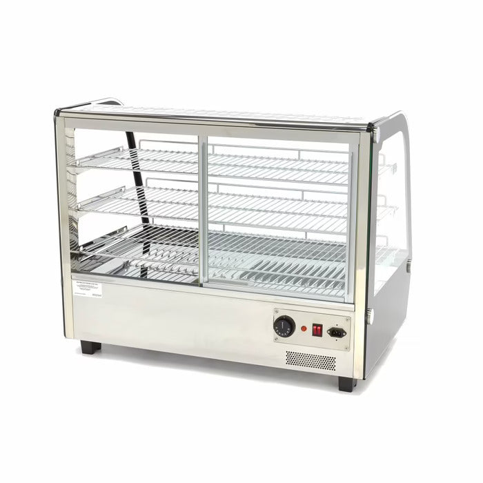 Vitrine chaude - 160 L - 85,6 cm - 3 étagères