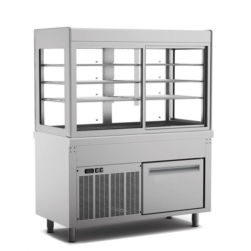 Meuble réfrigéré multi niveaux - Stratifié - SELF-SERVICE 750 - Nosem