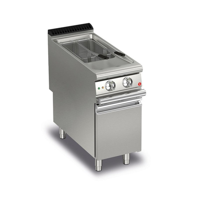 Monobloc friteuse gaz - 23 L - Largeur 400 mm - Gamme QUEEN 900 - Baron