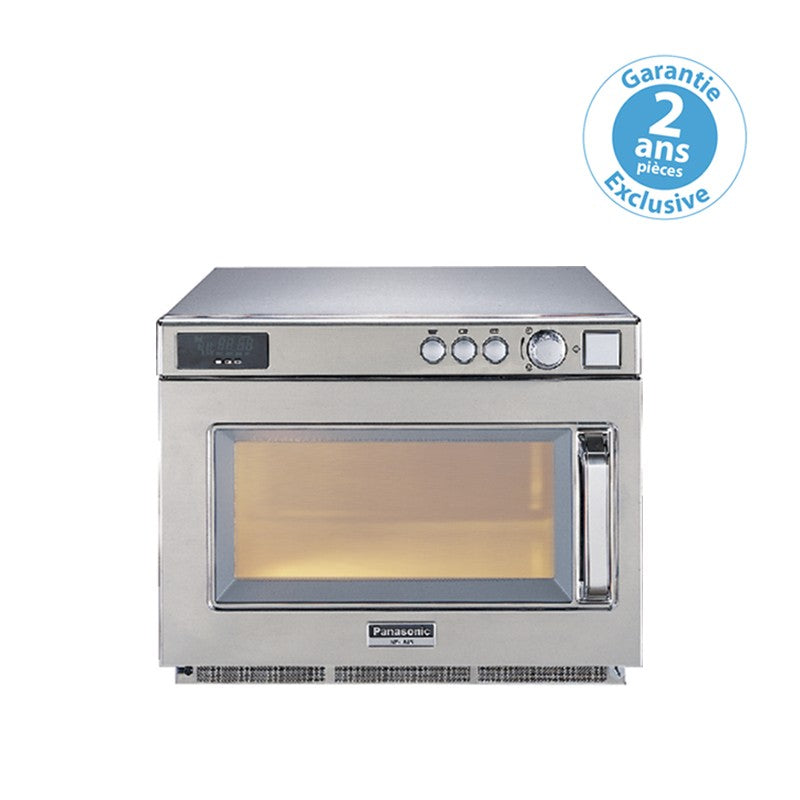 Four micro-ondes professionnel avec commandes mécaniques - 18 L - 1600 W - Panasonic