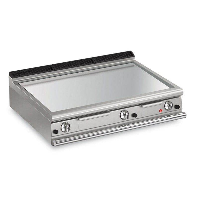 Plancha lisse GAZ - Revêtement AISI 430 - LARG. 1200 MM - Poids 107 kg - Baron