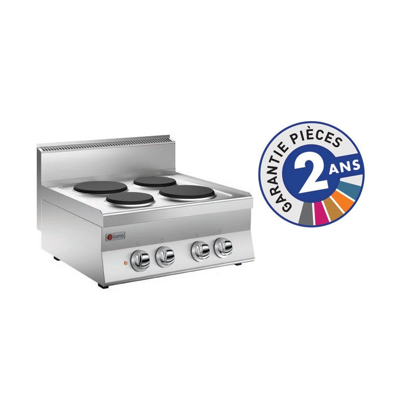 Plaque de cuisson - 4 plaques électriques - Gamme 650 - Baron