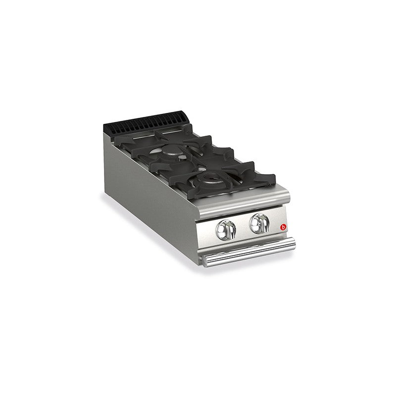 Plaque de cuisson - Top 2 feux vifs gaz - Gamme QUEEN 700 - Baron