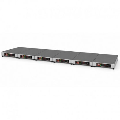 Plaque de maintien au chaud en inox - PMCH6