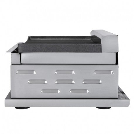 Plaque double et rainurée spéciale hamburgers - 230 V - PHF2R